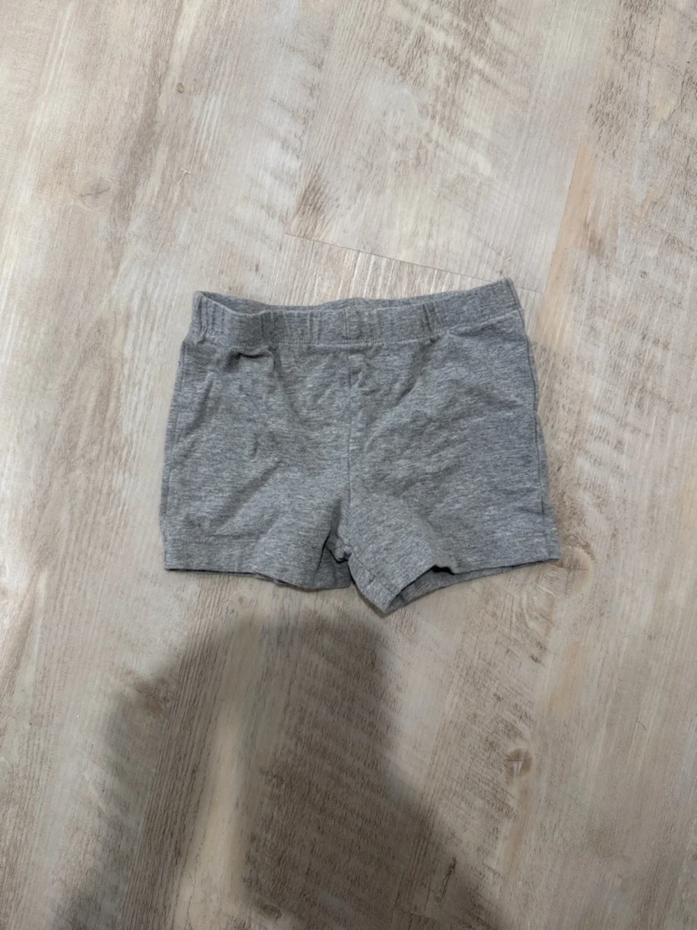 The Children's Place Heather Gray Stretch Kids Shorts